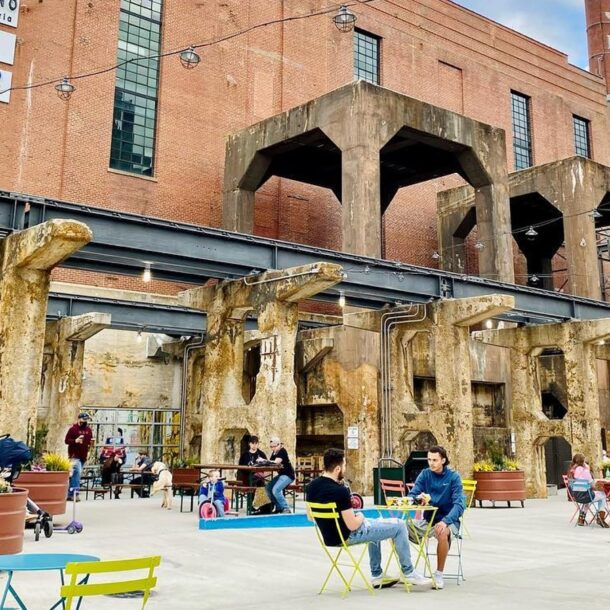 Urban Design IQ Coal Pit at Bailey Power Plant